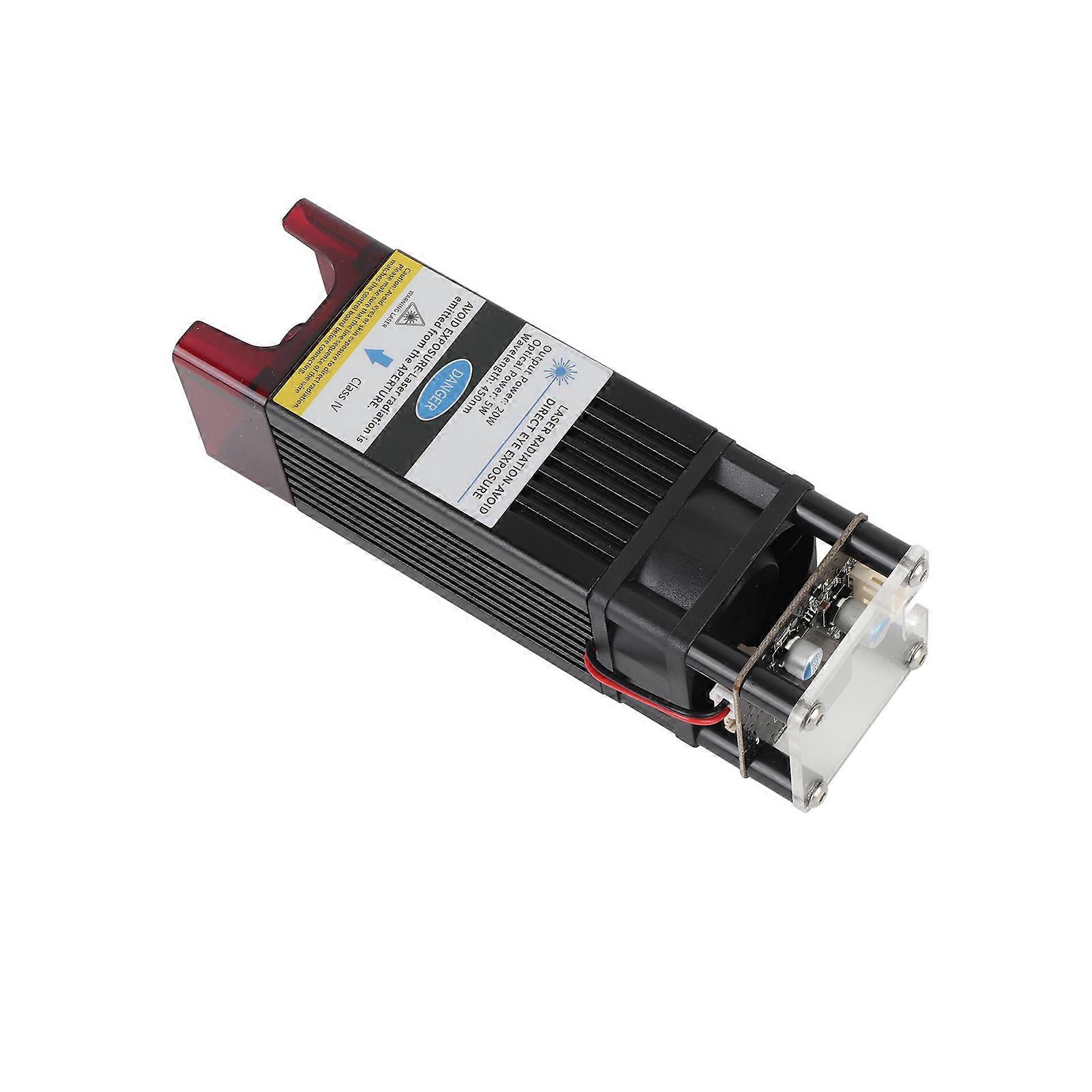 20W Module 5W Optical Power Engraving Module Kit Compressed Spot Cutter Compatible with Most Engraver Cutting Machine