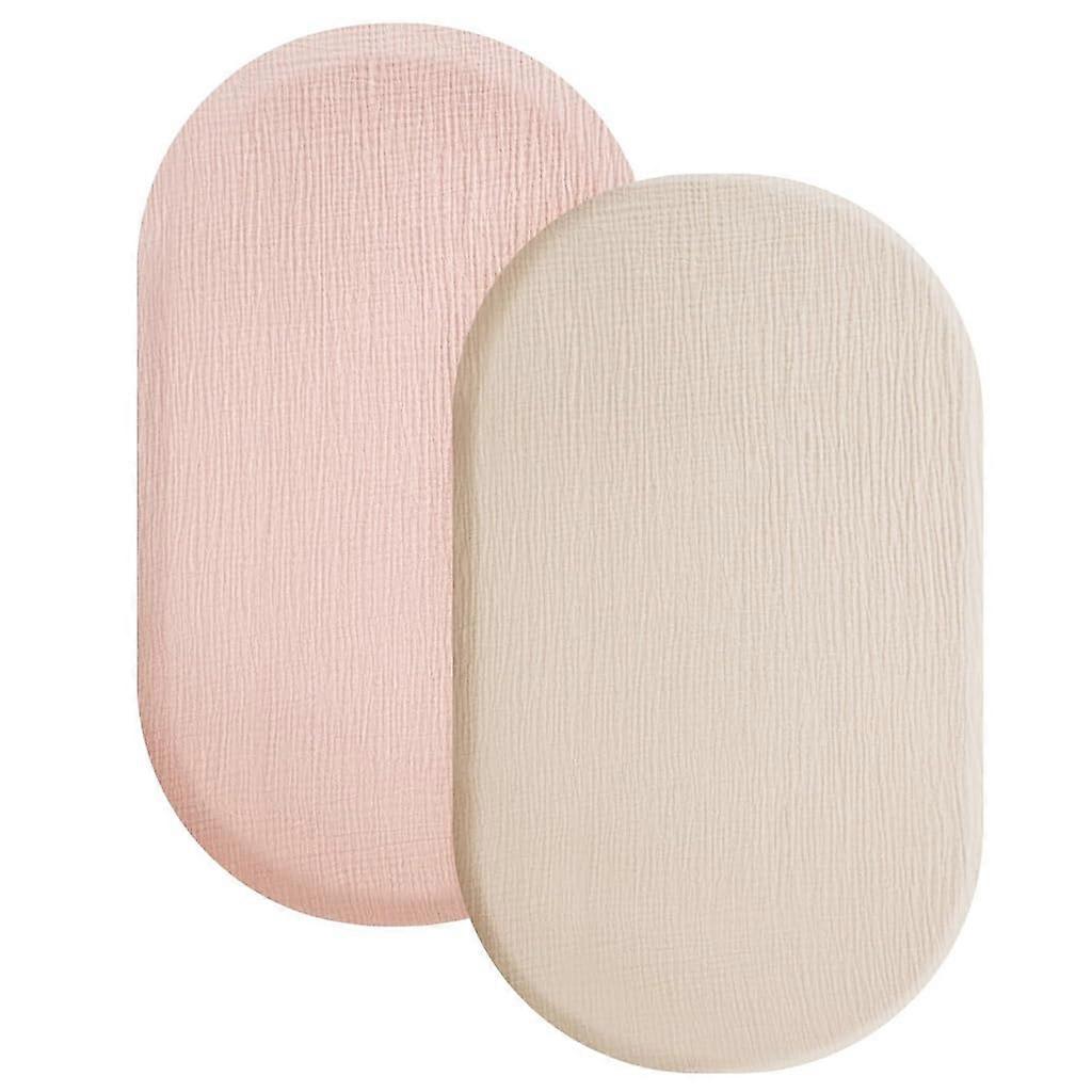 Breathable Bed Sheets, Removable Cradles, Bed Sheets, Changing Mat, Slipcovers for Newborn, Newborn Removable Stroller Slipcover, 2 Pack 2 Piece Set D