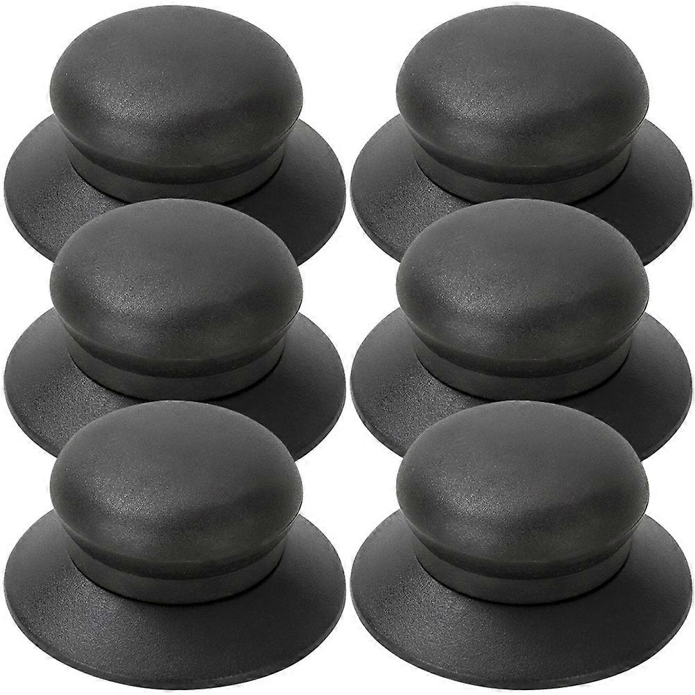 AntiScald Universal Pot Lid Knobs Classic Shape HeatResistant 6Pack