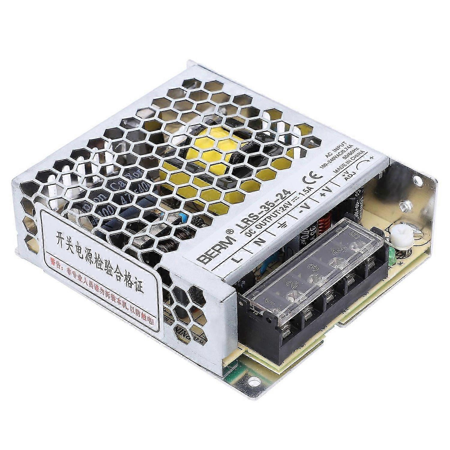 BERM Switching Power Supply with LED Indicator Poewed Driver Accessories 35W 85~264VACLRS-35-24