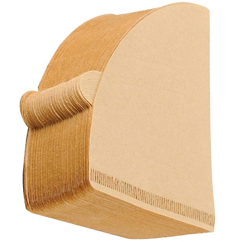 Disposable Filtering Paper Cone Coffee Filters present for Coffee or Tea Lovers 10.00X10.00X0.01CM 100Pcs