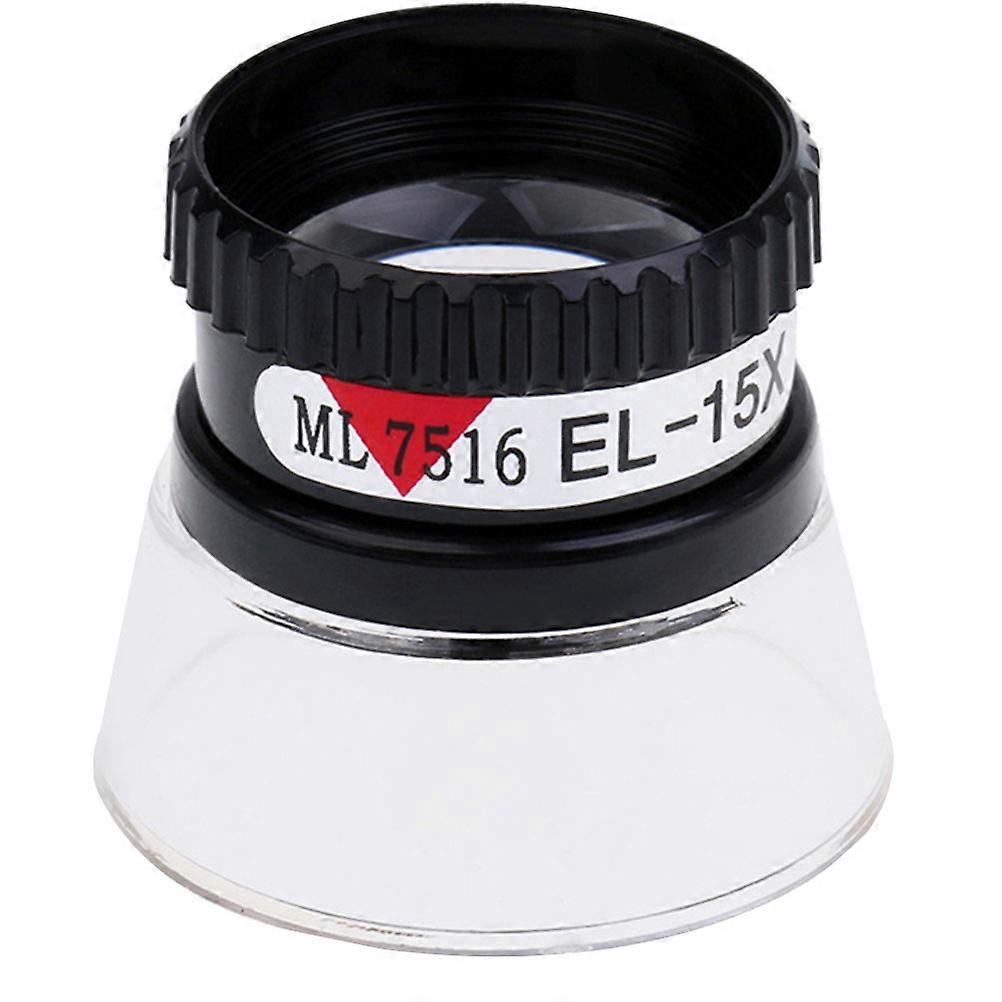 Handheld Reading Magnifier Cylindrical Design For Elder Reading Multi Color Jewelry Craft Inspection 1Set