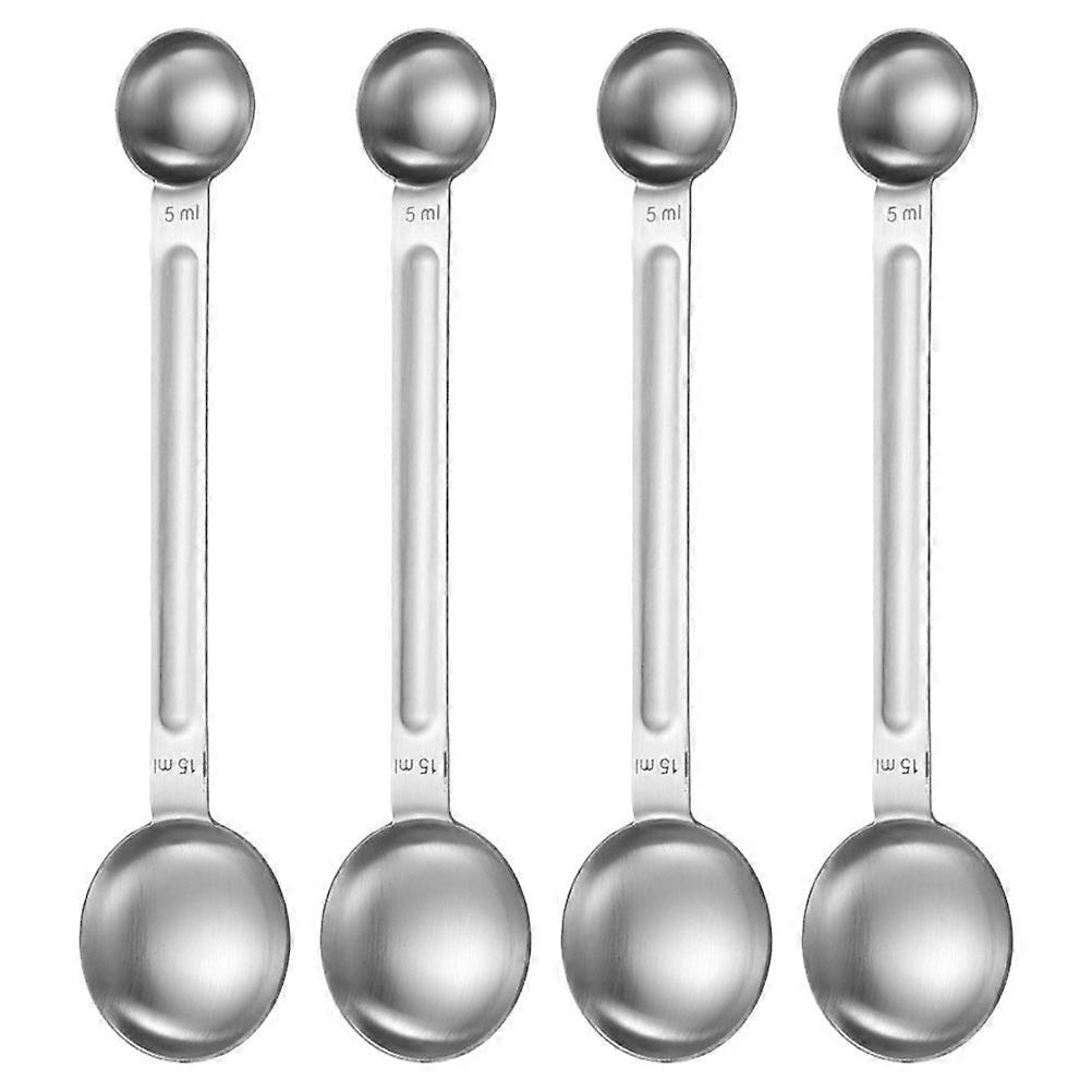 Measure Spoons Dual-head Professional Use Kitchen 4Pcs