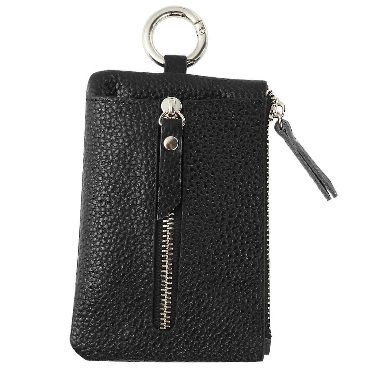 Multifunctional zipper pocket Elegant handbag for coins and keys Stylish wallet for onthego Fashionable