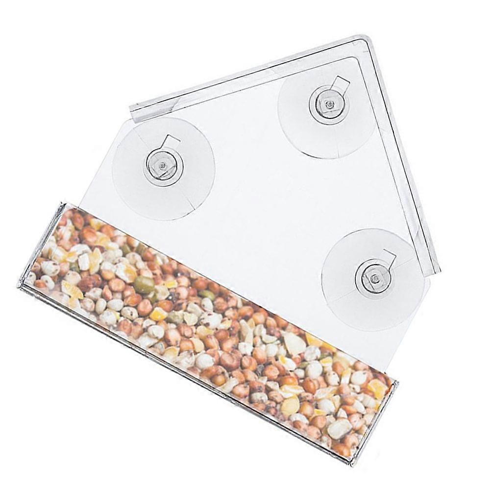 Parakeet Nesting Box Transparent Bird Cage House With Suction Cup For Bird Enthusiasts 15 x 15 x 6cm 1Pcs