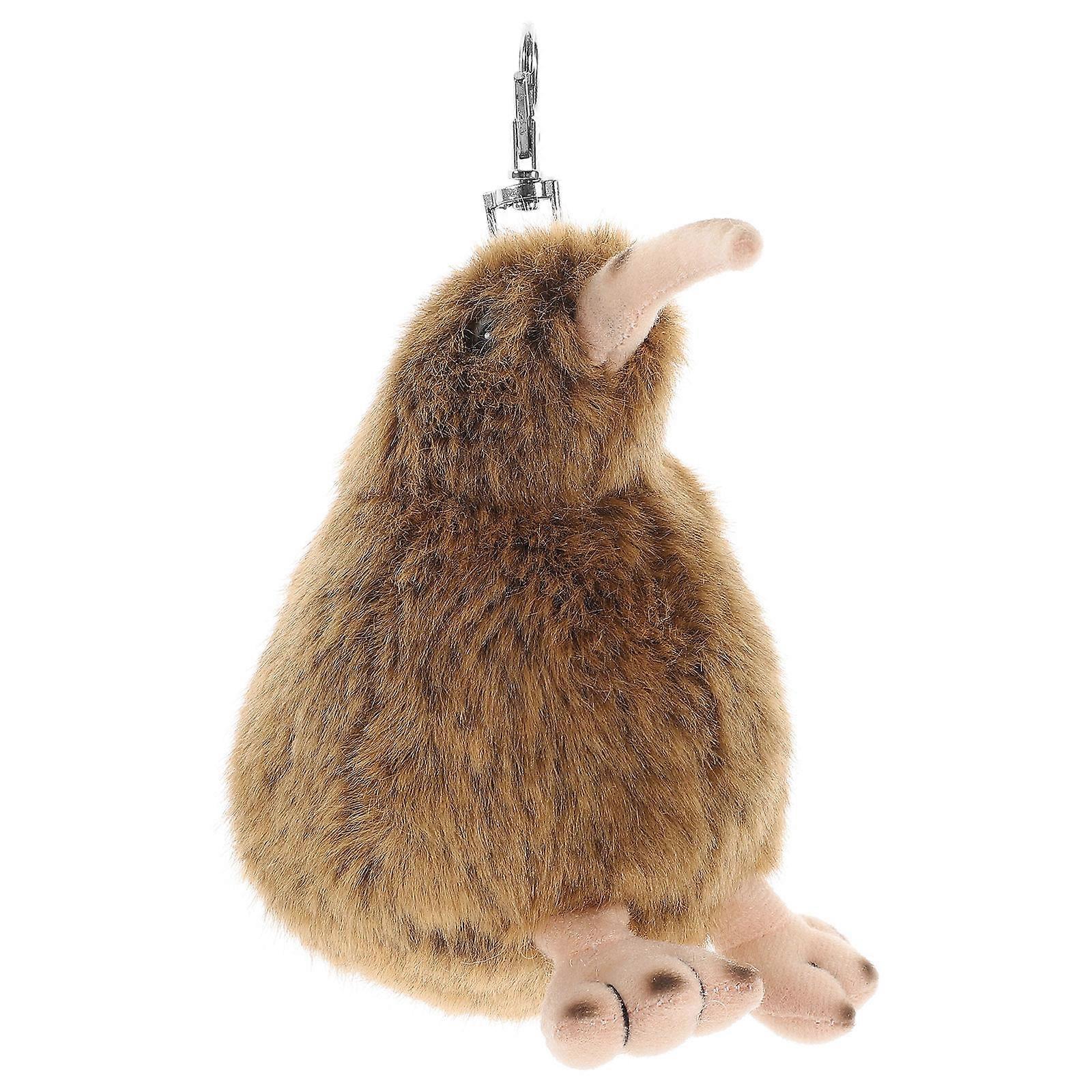 Soft Brown Plush Kiwi Doll – Durable Decorative Bird Toy for Home, Office, Sofa, and Table Accent