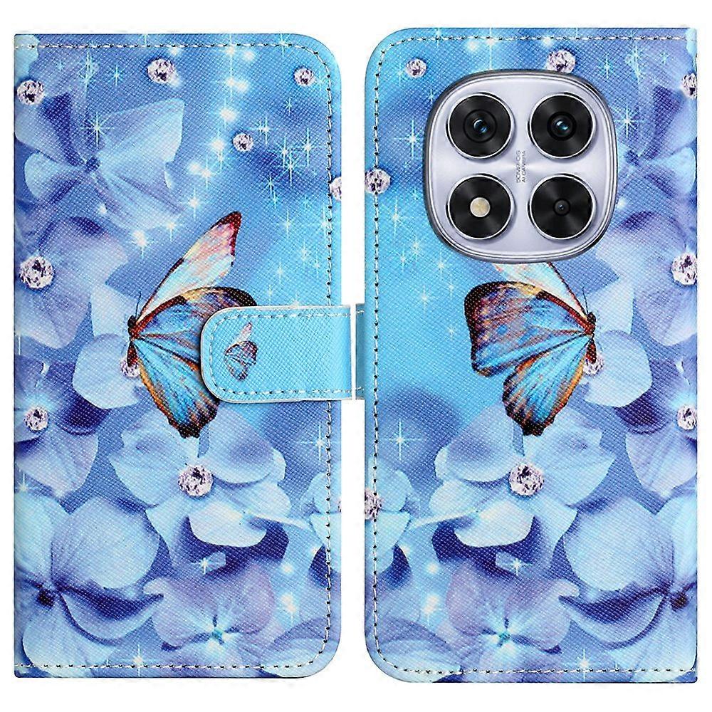 For Xiaomi Redmi Note 14 Pro+ 5G / Note 14 Pro 5G / Poco X7 5G Case Pattern Print PU Leather Wallet 