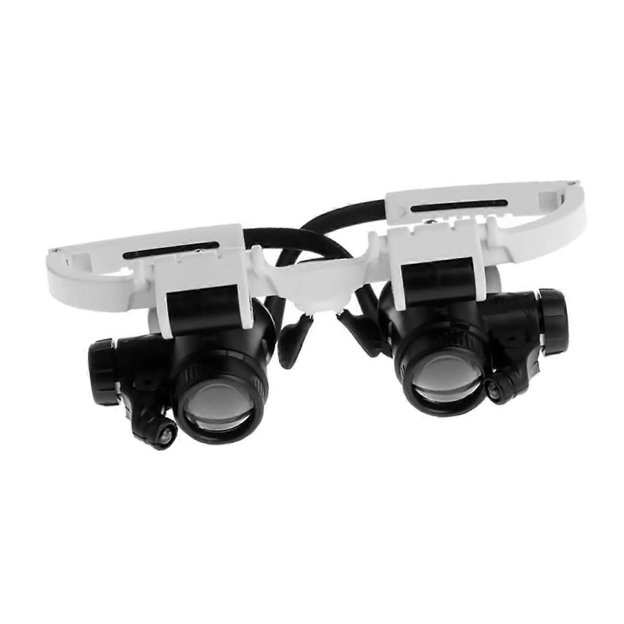 1 Piece LED  Magnifier with Ergonomic Design, Portable and Durable for Jewelry Identification and Detail Work, Battery Included