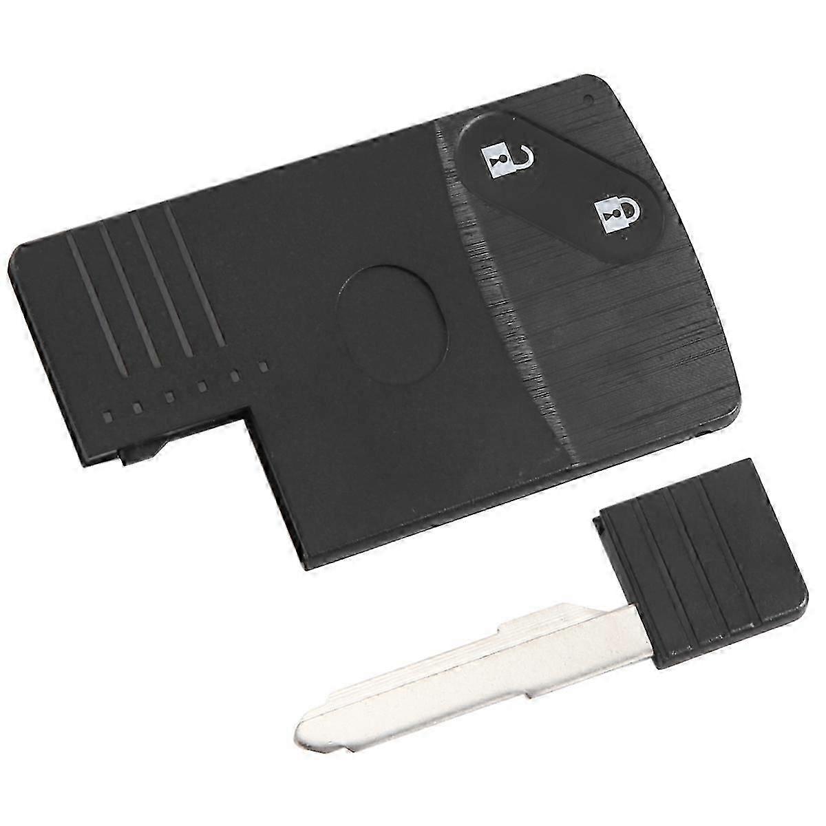 2 Button Smart Card Remote Key Shell Case for Mazda 5 6 CX-7 CX-9 RX8 Miata.c