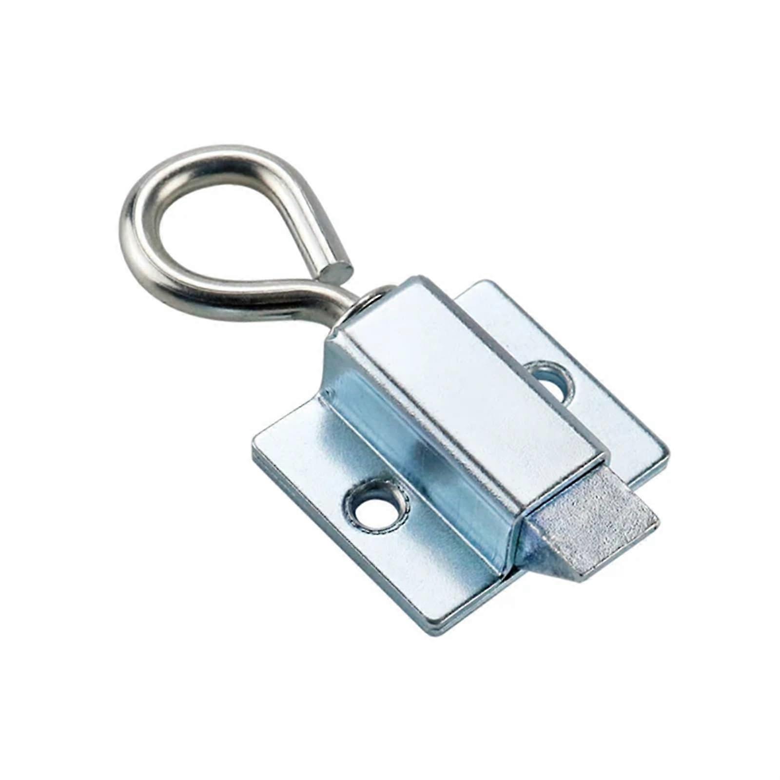 Retractable Buckle with Pull Ring, Reverse Cabinet Lock, Durable Push Pull Box Lock, 1 Piece, Style and Compatibility Options