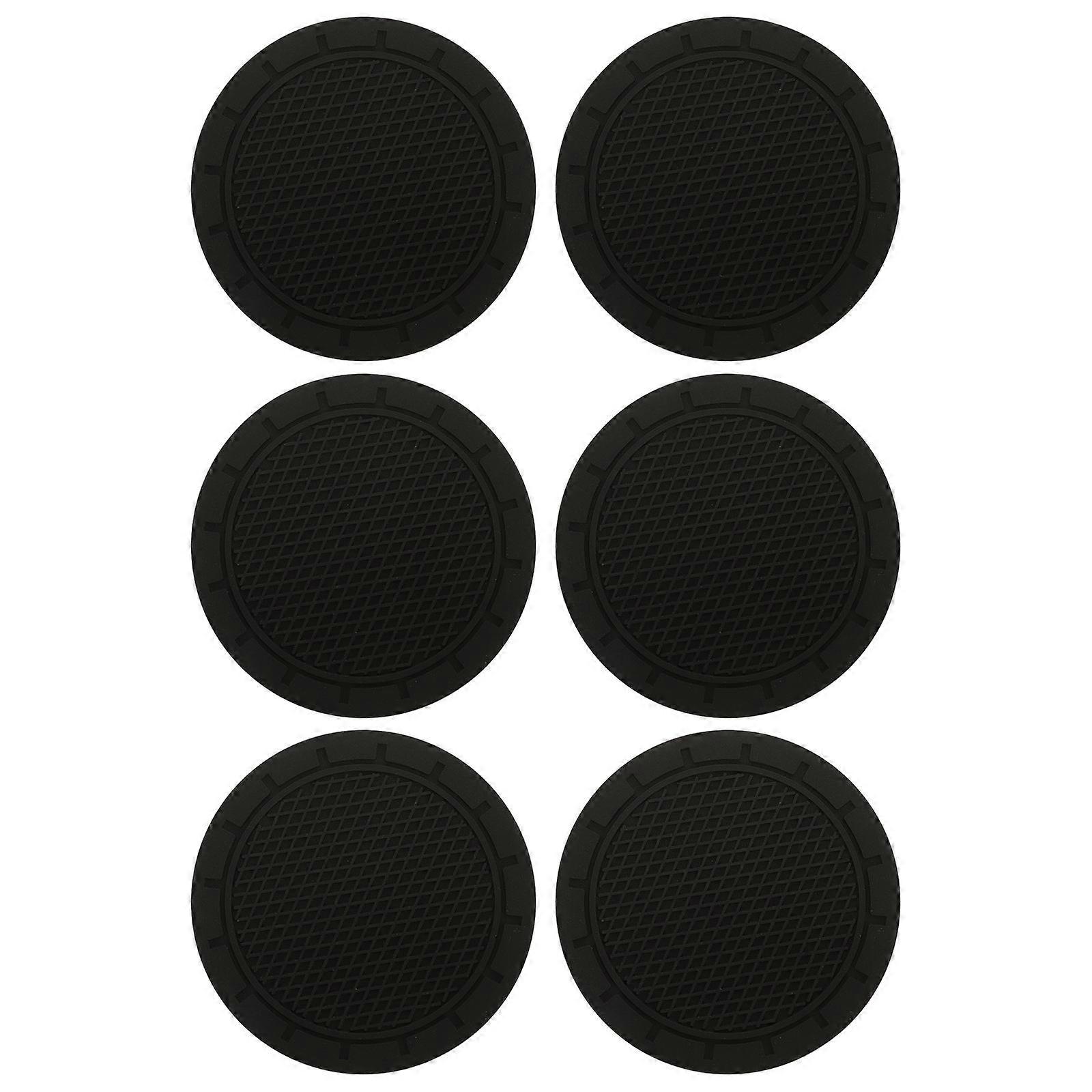 6pcs Stylish Cup Coasters Drink Coasters for Any Beverage