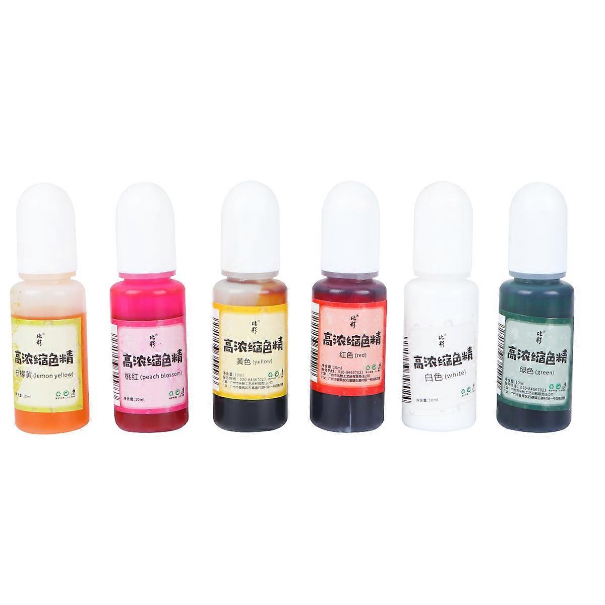 エポキシ顔料液体DIYクラフト用品ネイルアート素材10Ml 12個