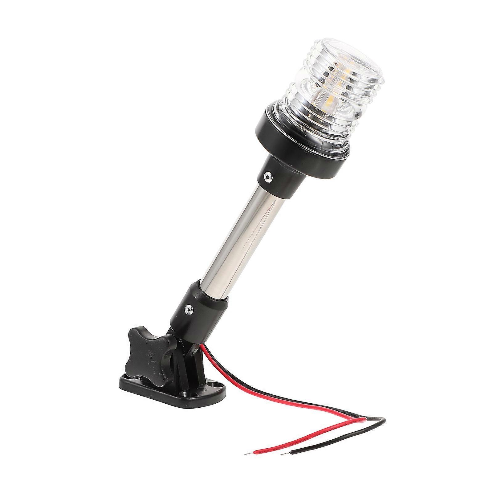 Navigation Led Lights All-Round Navigation Light Safety Equipment Night Boating Safety Transparent Lenses 9.43X2.55X2.16Inch 1Pcs