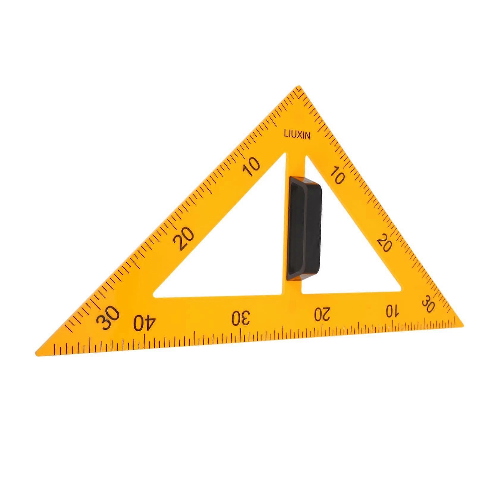 Set of Triangular Rulers for Teaching Magnetic Triangle Plate Protractor