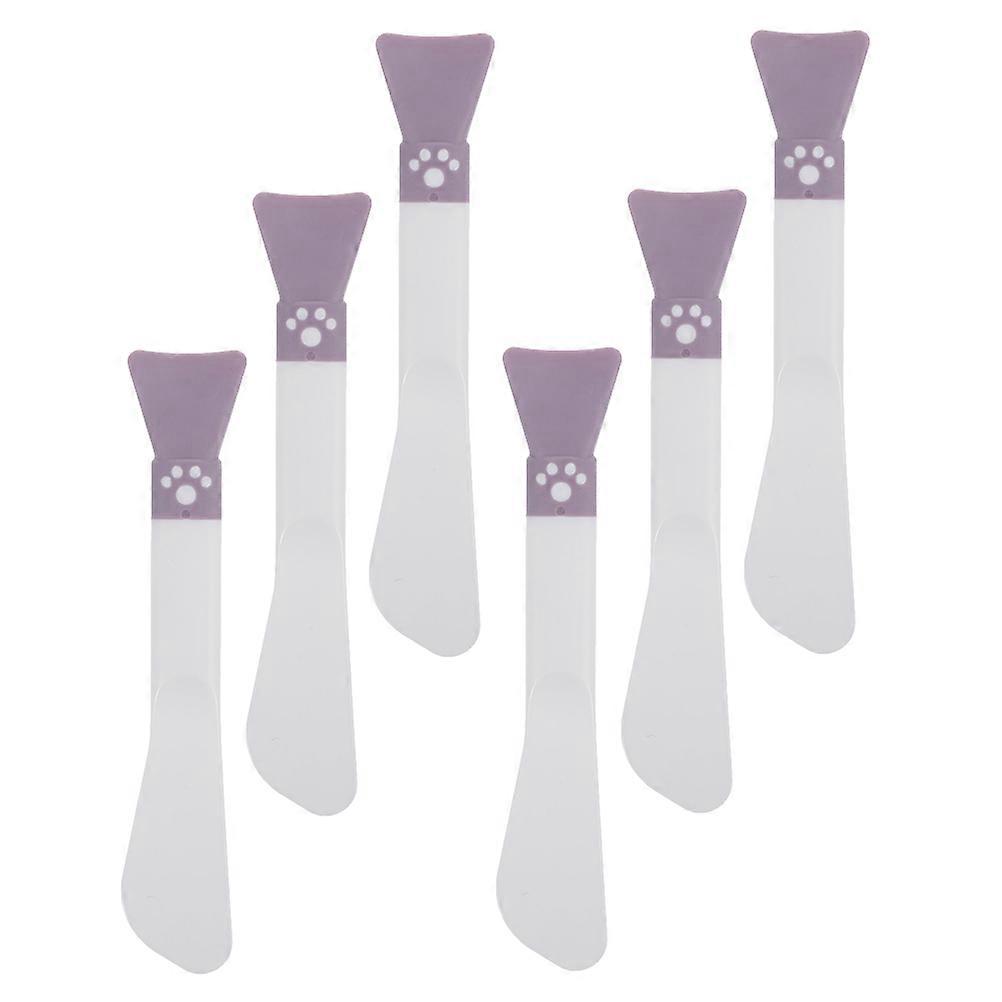 Silicone Mask Applicator Brush with Dualended Design for Easy Application and Removal Multi 6pcs