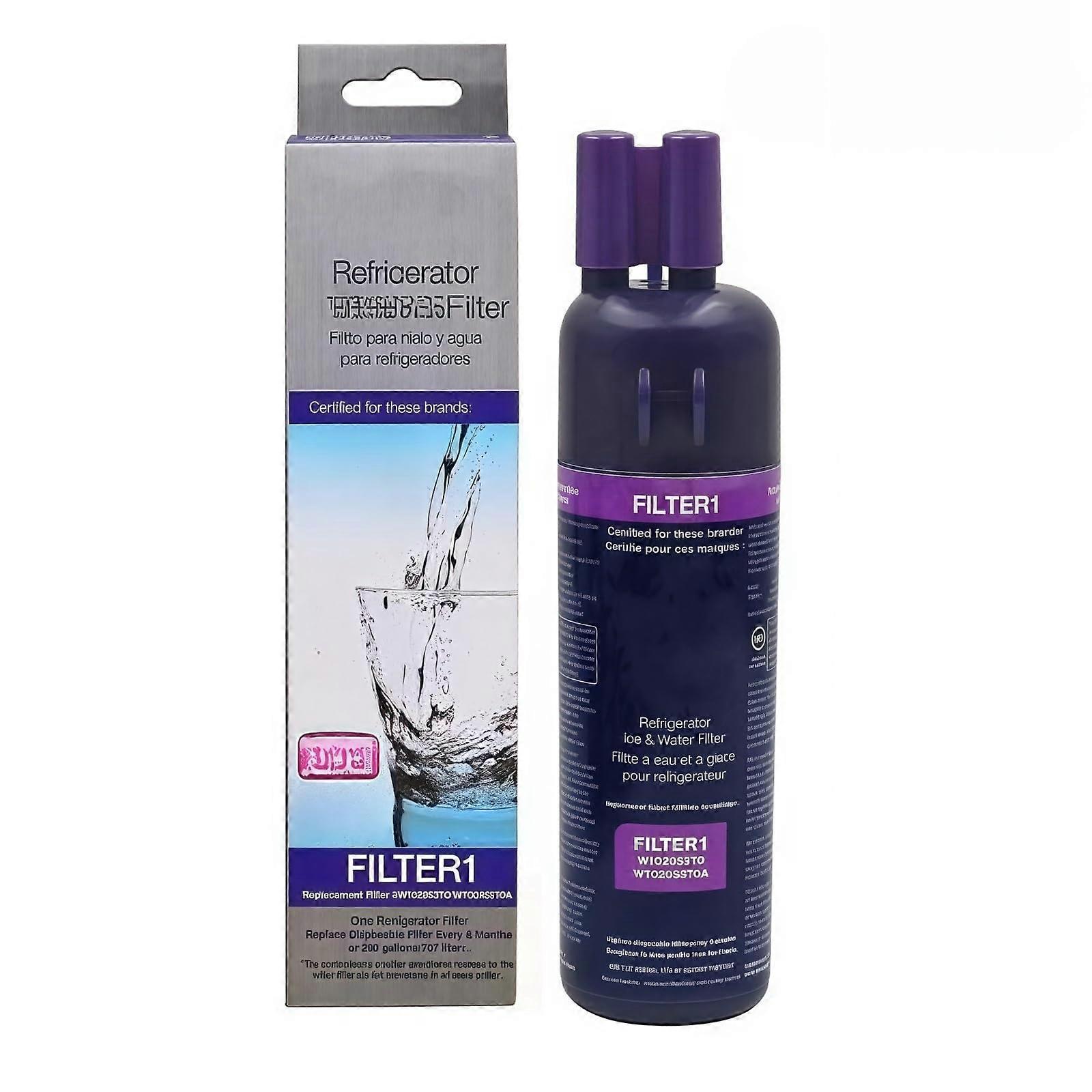 Activated Carbon Filter 1 For Whirlpool W10295370A EDR1RXD1 Refrigerator Water Filter Replacement