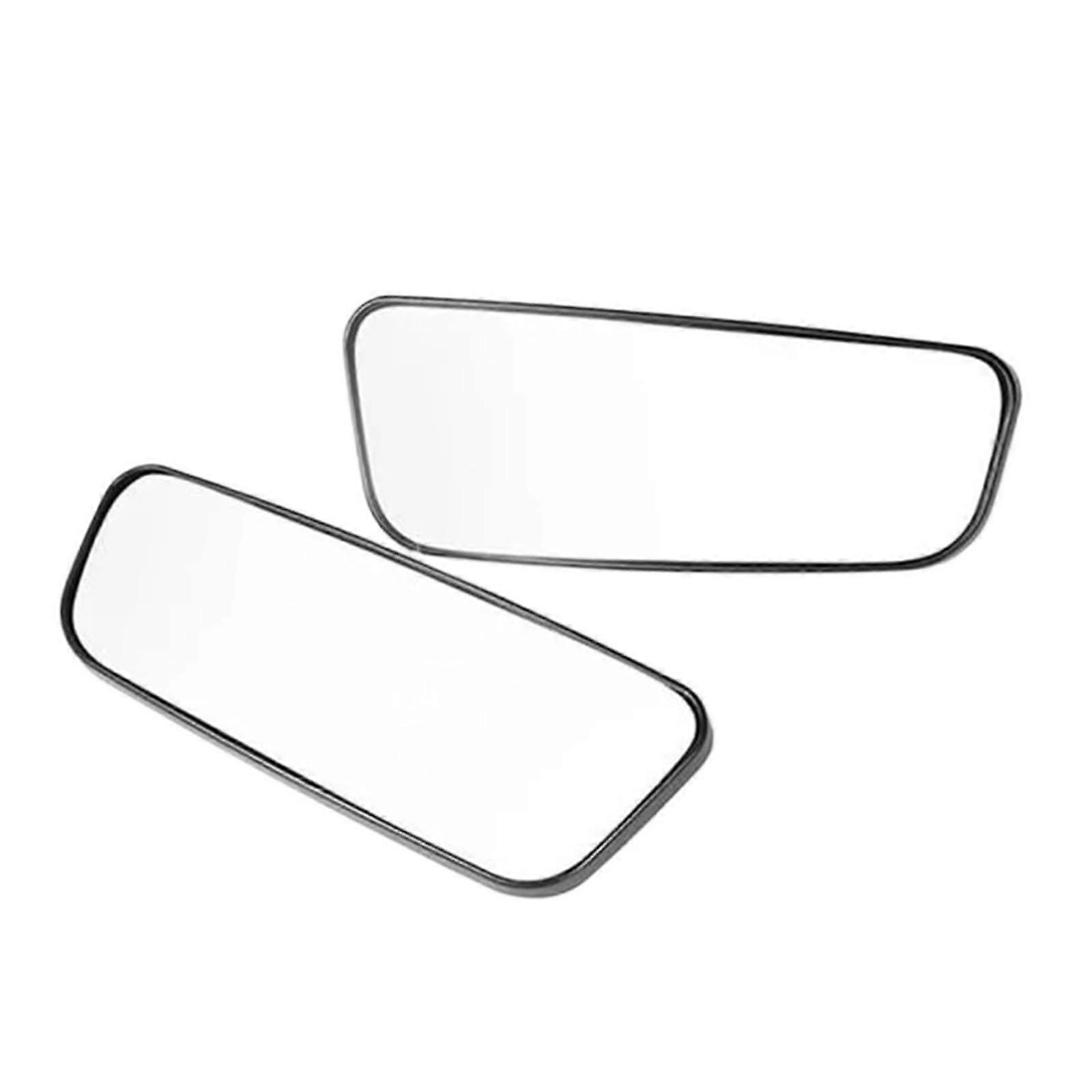 360 Degree Adjustable Blind Spot Mirror Set - 2 Pcs Convex Car Rearview Auxiliary Mirrors for Enhanced Safety