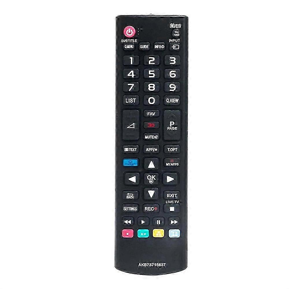 AKB73715637 For LG TV Remote Control Ergonomic Replacement Television Controller