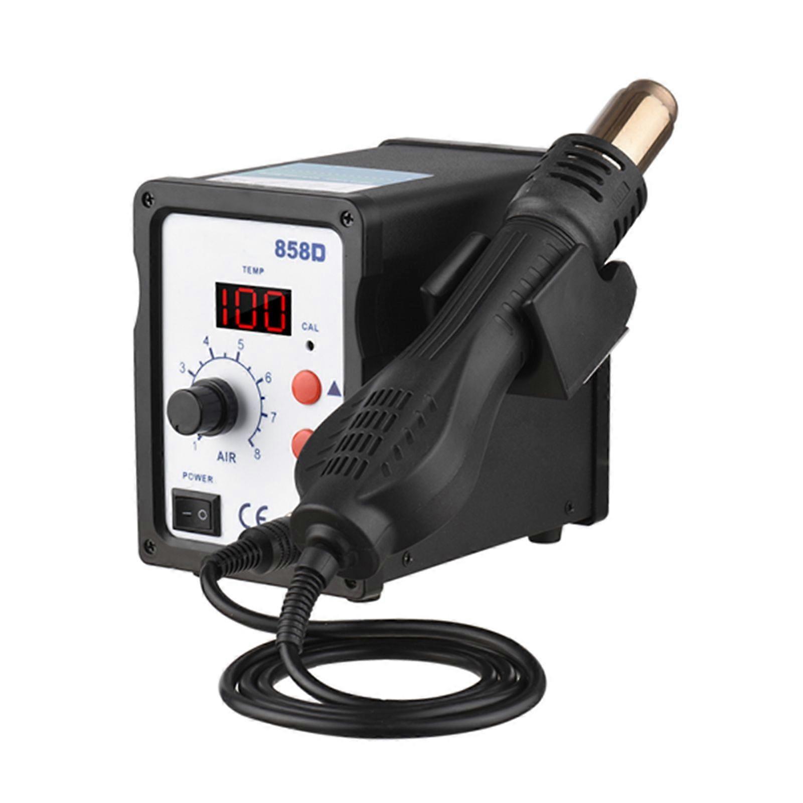 Brushless Hot Air Rework Station LED Digital 100-480 (212-896) Adjustable Air 700W Portable Electric Desoldering Gun for BGA PLCC Electronics Repair