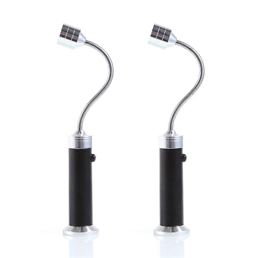 Portable Bendable Aluminium Alloy Flashlight 2Pcs For Handy Users 25.5 X 25.5 X 3.8Cm Emergency Lighting