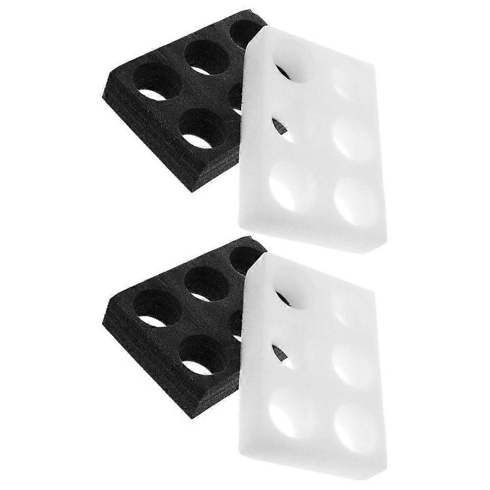 Multi Pearl Cotton Cup Holder for Home Use with 6 Holes Suitable for Coffee Tea and Beverages 4pcs