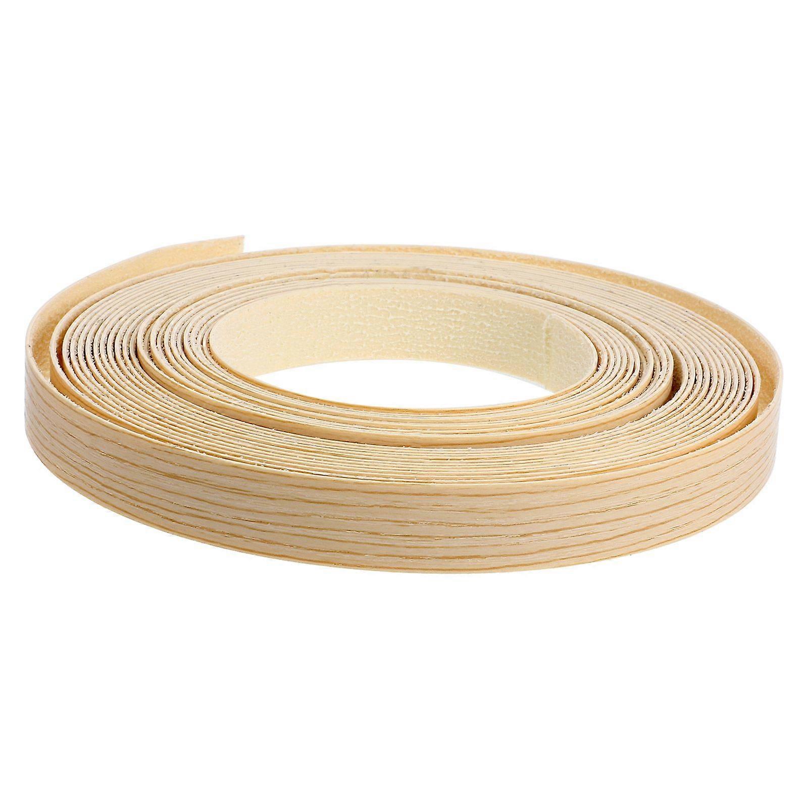 1 Roll Self Adhesive Edge Banding Strip For Furniture Convenient 10m Wood Edging Tape For Cabinet And Table Restoration Flexible Veneer Edging Strip