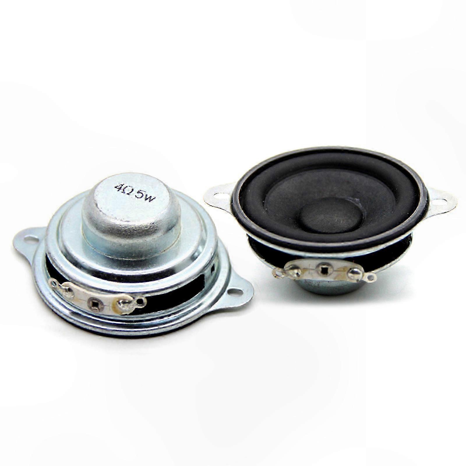4 Ohm 5W Full-Ranges Multimedias Speaker Metal Speaker 45mm Inner Magnetic Speaker 1/2pcs for Improved Sound Quality