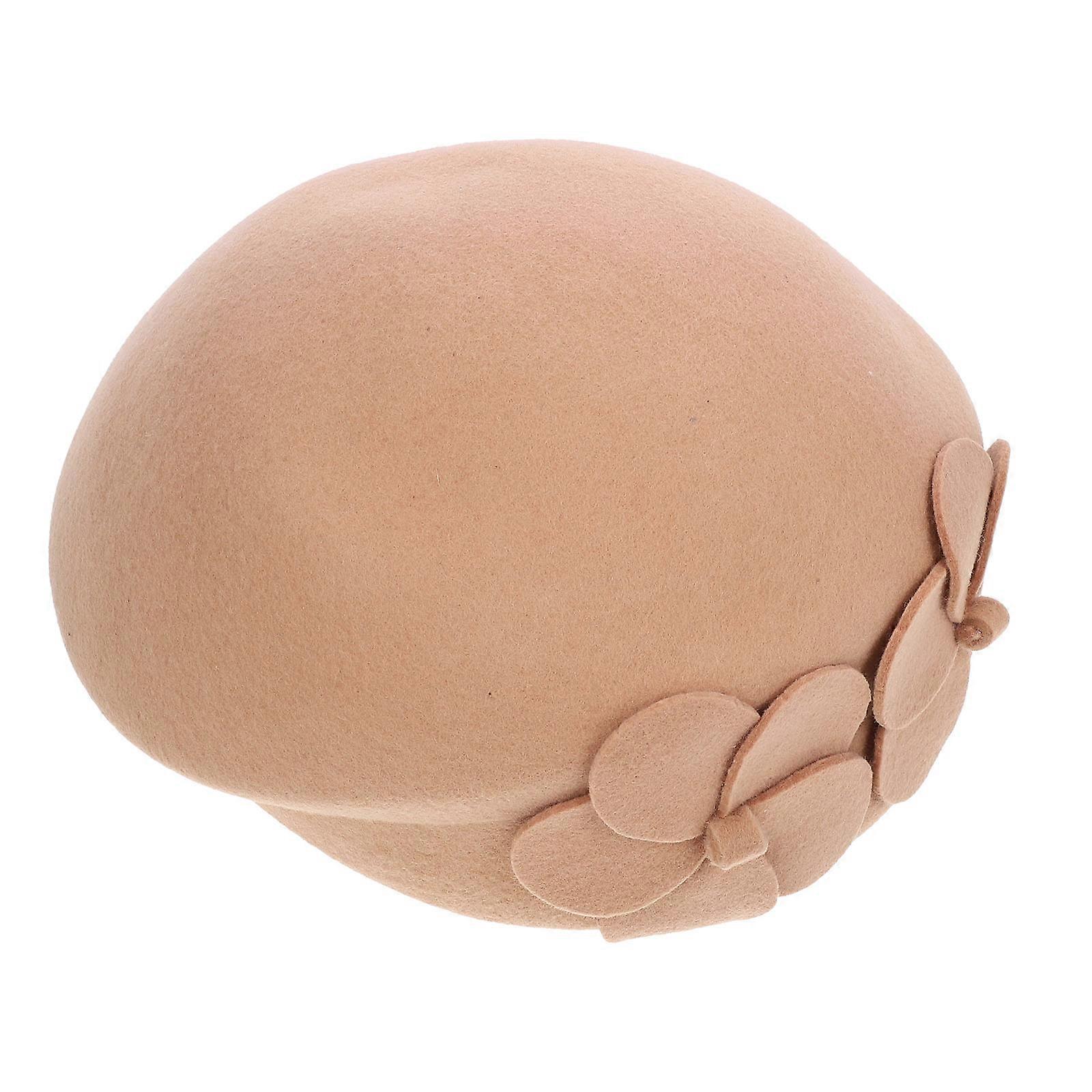 Here's a refined and customer friendly product description based on your input:

 

**1pc Stylish British Style Beret for Women – Elegant Woolen Hat