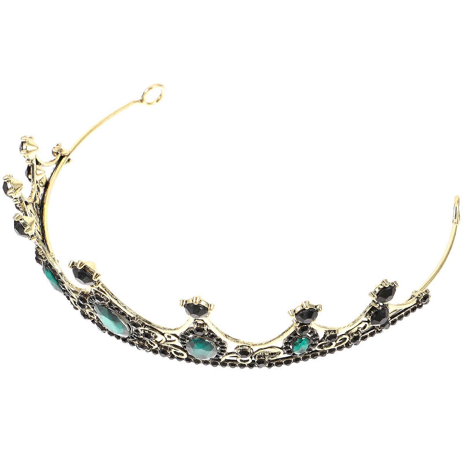 Kadınlar İçin Şık Saç Tacı Retro Stil Başlık Düğünler ve Partiler İçin İdeal 1Pack