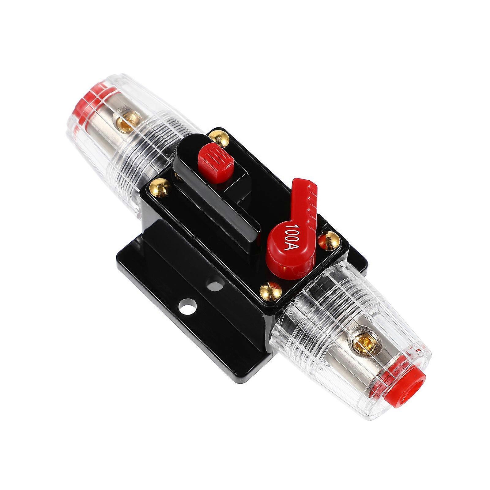 Stereo Inline Fuse Holders For Homeowners Overvoltage Protection Compact Size 1Pack