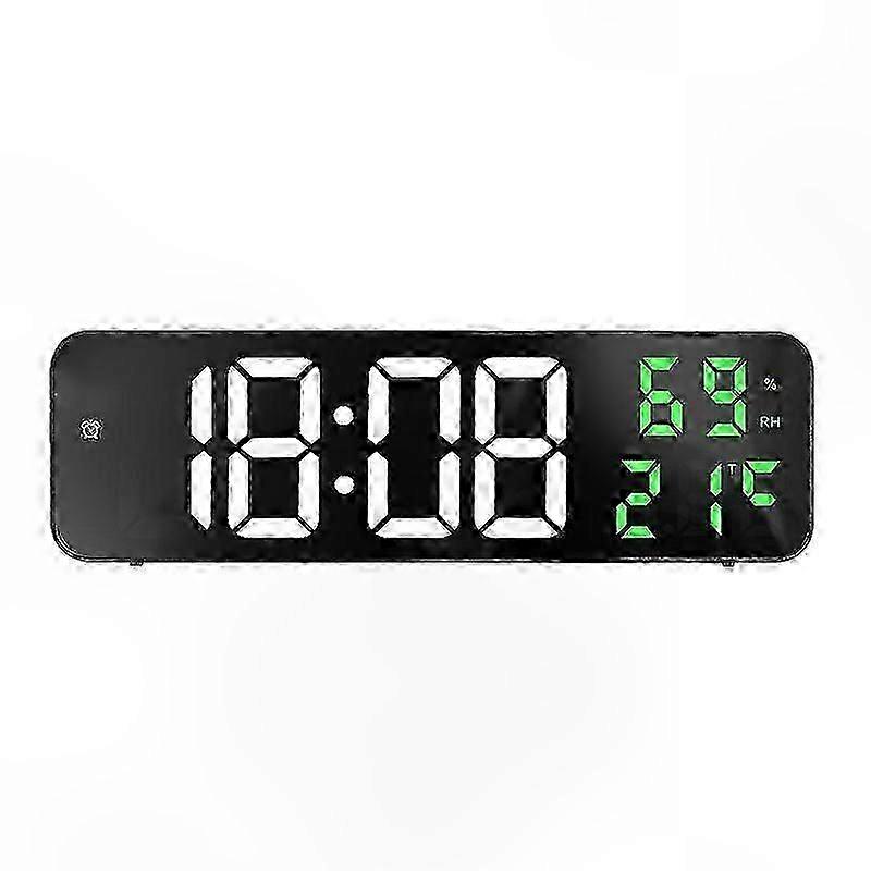 Big LED Digital Clock with Alarm Function Wall Mountable Plug-in Home Clock Large Display