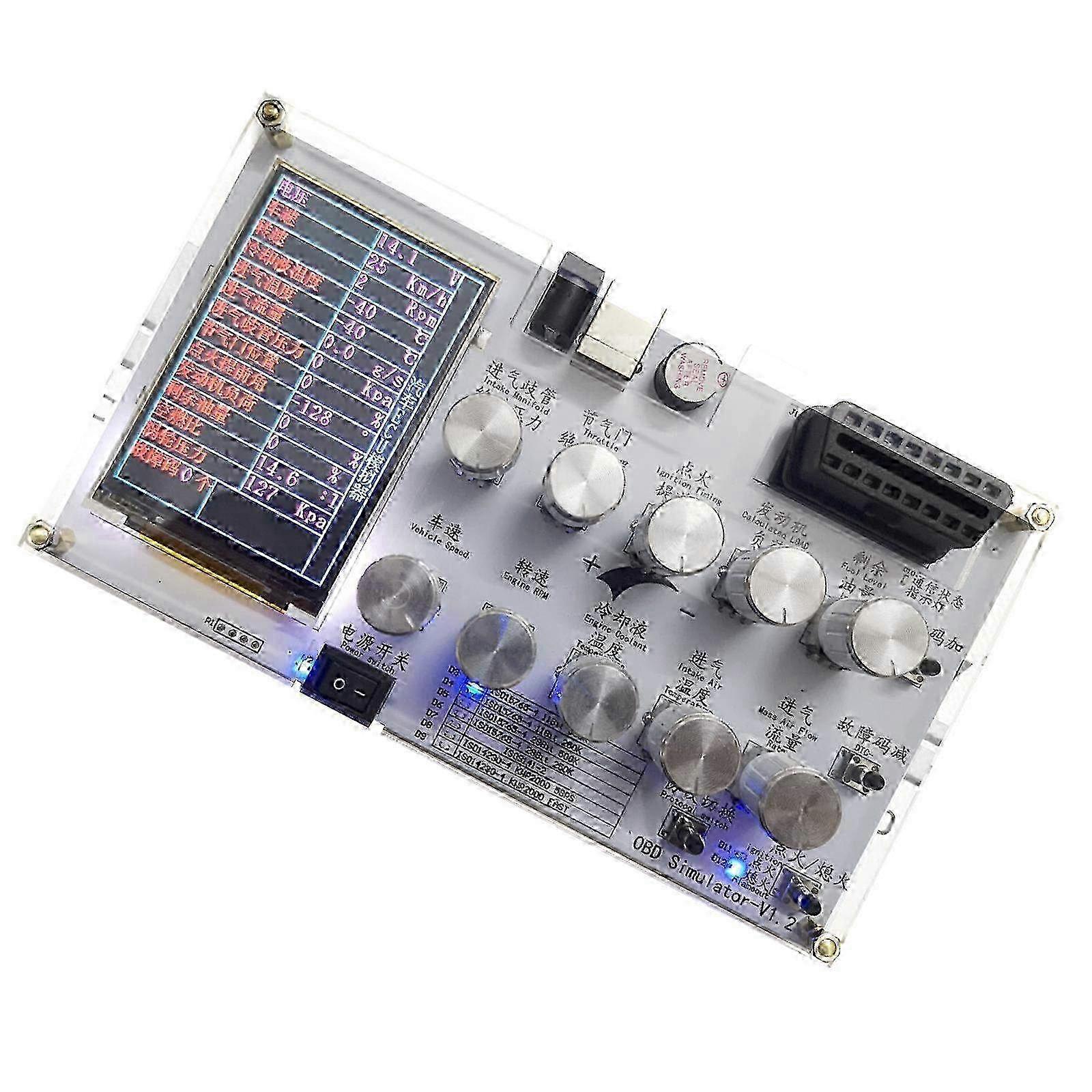 Car ECU Simulator/OBD Simulator/J1939/OBD II/ELM327 Development Test/CAN
