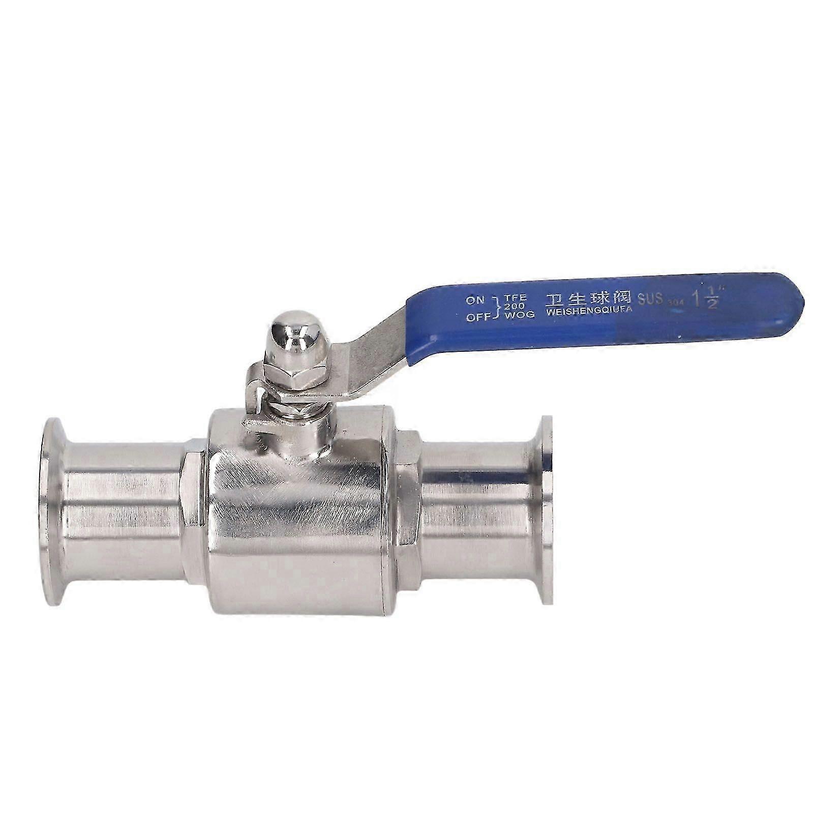 High quality Stainless steel quick-install ball valve 304 sanitary ball valve