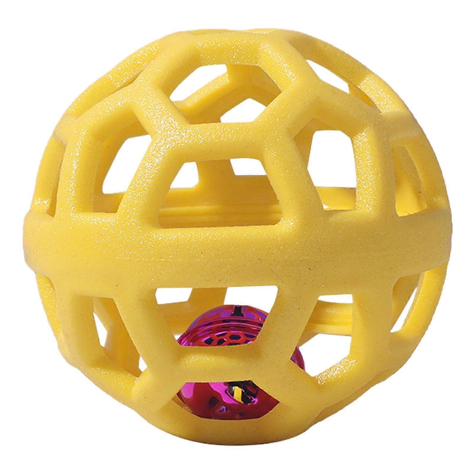 Interactive Dog Toy with Sounds and Rubber Ball - Durable Chew Toy for Medium to Large Dogs