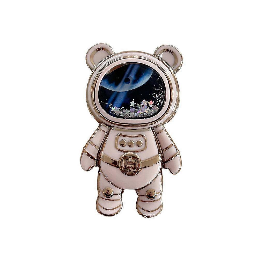 Astronaut Phone Stand Hidden 3D Multi-Angle Universal Holder For All Smartphones Hands-Free Viewing Anti-Scratch Electroplated Design