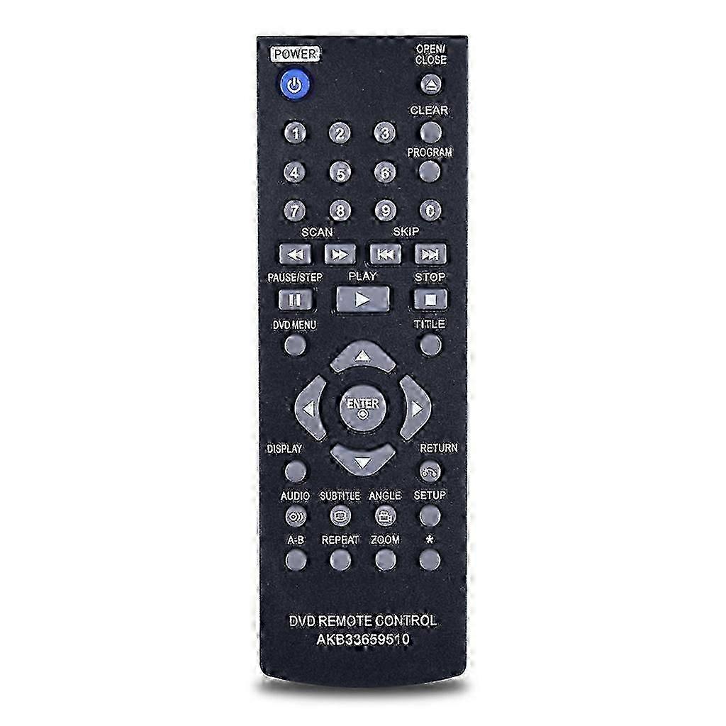 Télécommande pour lecteur DVD LG AKB33659510 Télécommande DVX390 DP122 DVX440 DP520 DP522 DVX452 DVX450