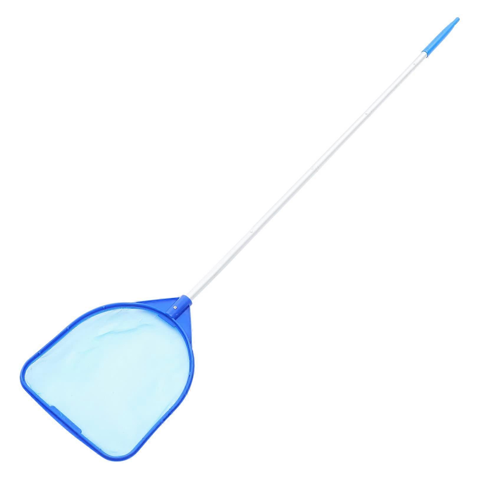 Pool Cleaning Net with Removable Telescopic Rod, Ultra Fine Swimming Pool Net for Efficient Removal of Aquatic Plants Waste and Small Fish for Care