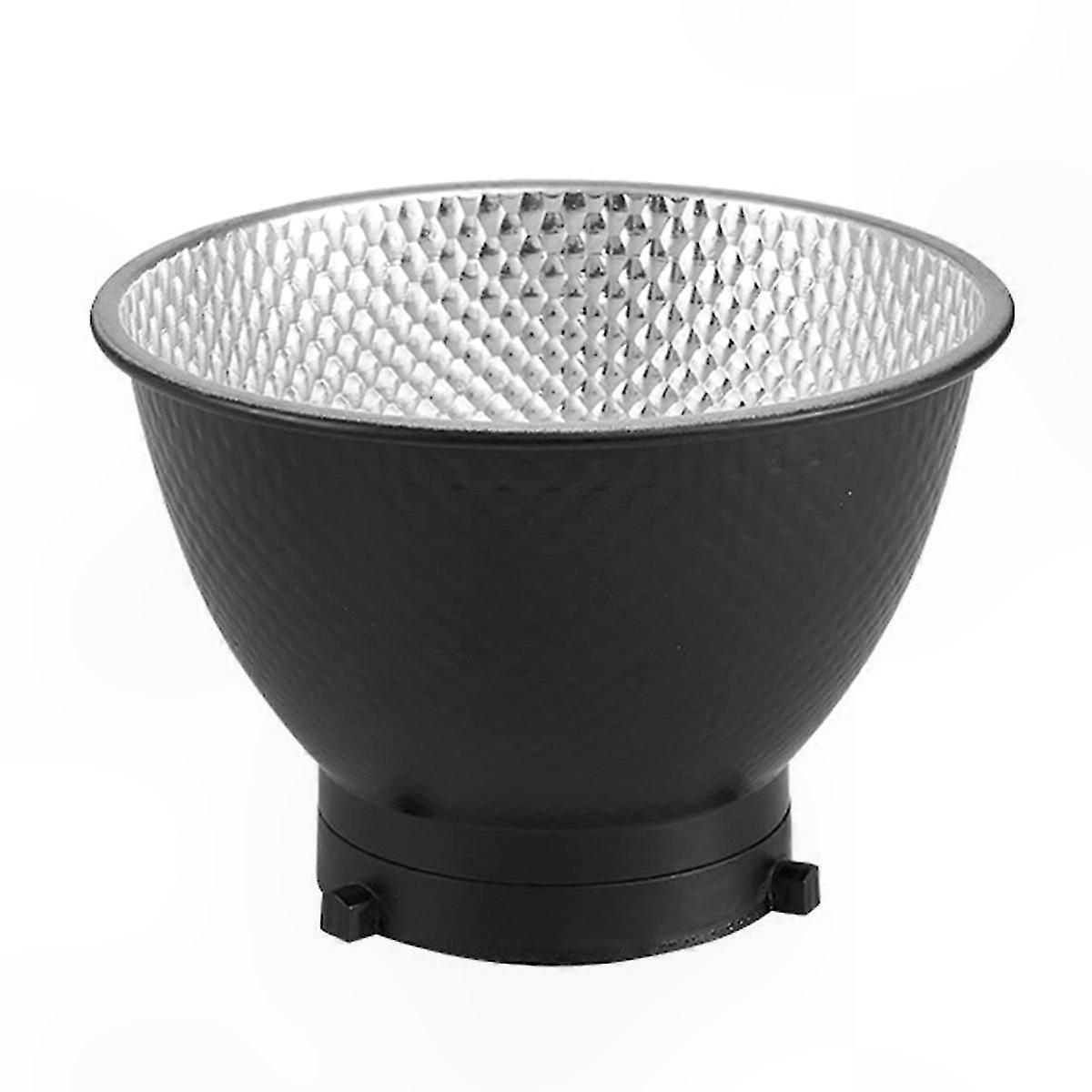 Studio Strobe Light Reflector with 55 Angle for Bowens Mount Diffuser Lamp Shade Dish