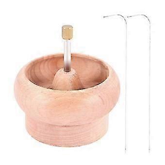 DIY Making Bead Spinner Holder Gem Workshop Wooden Crafting Project Stringing with Big Eye Needle