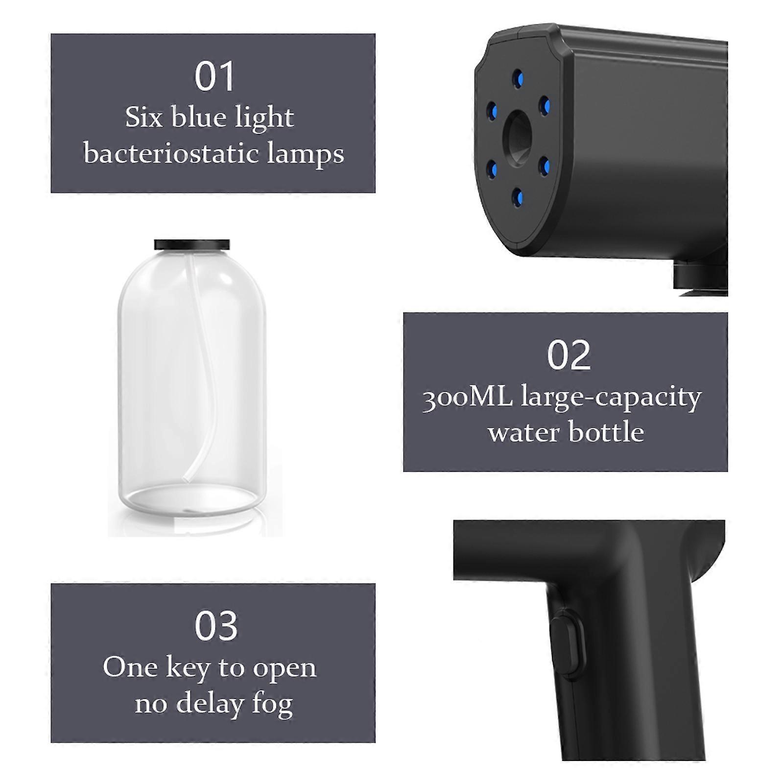 USB Handheld Wireless Chargings Blue Ray Sprayer Disinfector Sprayer Machine Wireless Disinfecting Sprayer Sprays Machine