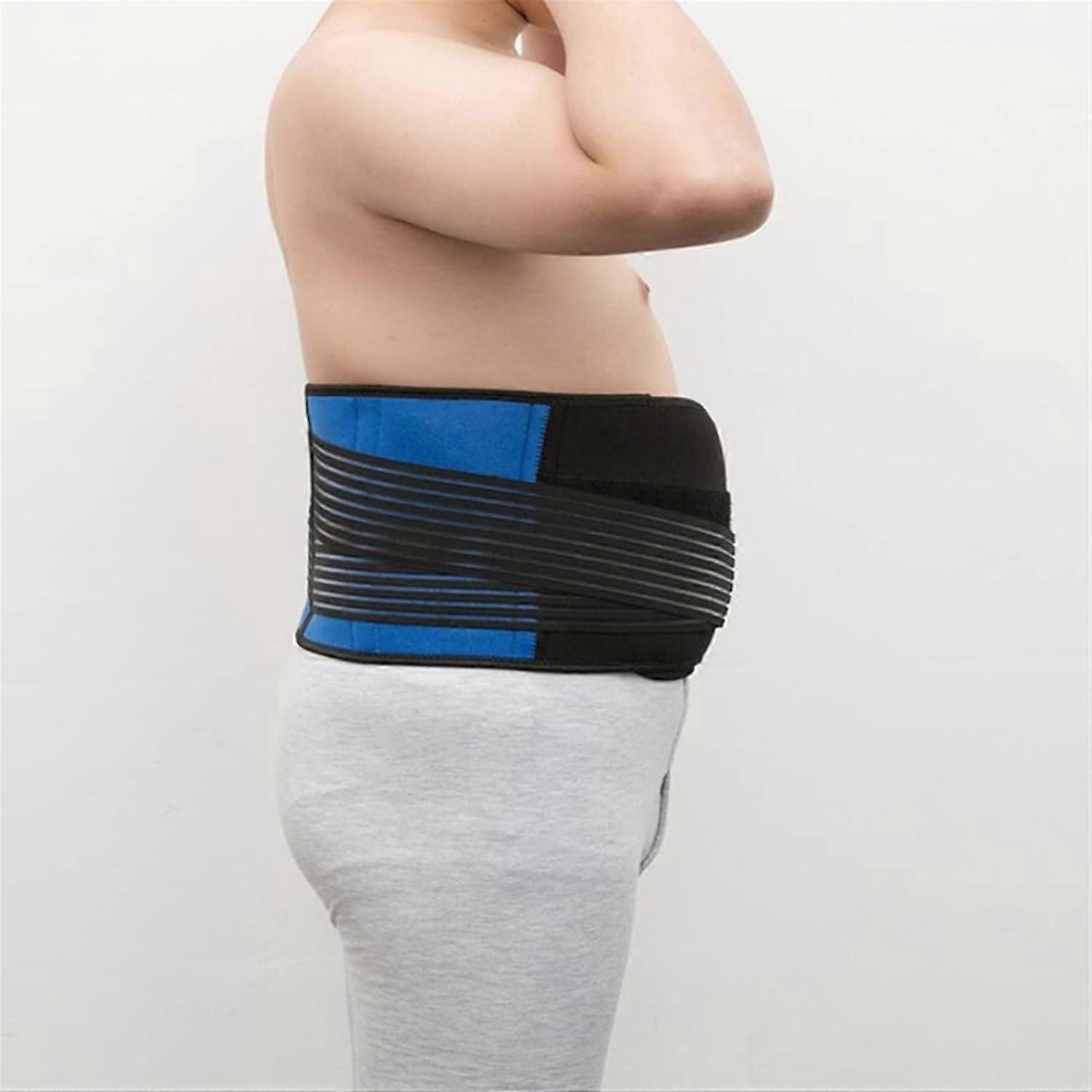 6XL Plus Size Back Support Belt for Lower Back Pain with Adjustable Lumbar Brace for Lifting