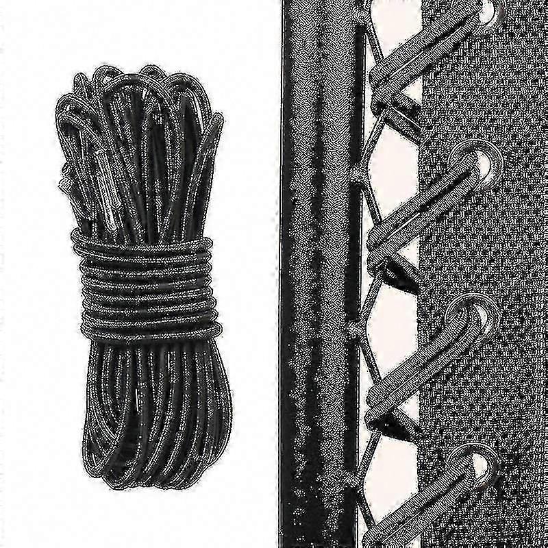 4x elastiske tau for hvilestoler Zero Gravity solseng hage erstatningssnorer