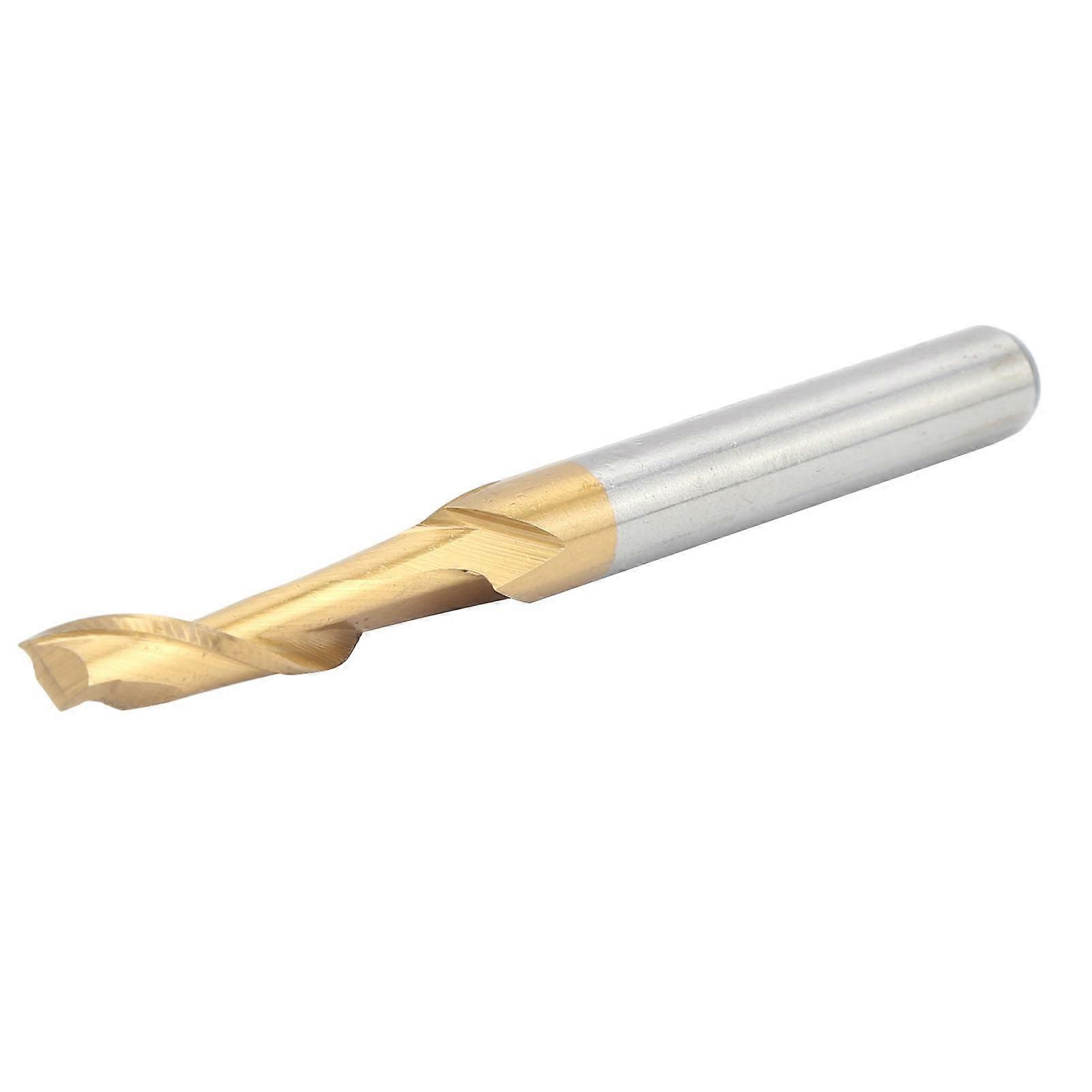 Single Flute HSS End Mill CNC Cutter 8x8x25x80mm Precision