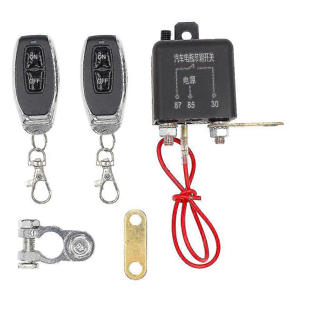 Battery disconnect switch, 1.8W 360A, 320 feet remote control, suitable for 12V vehicles
