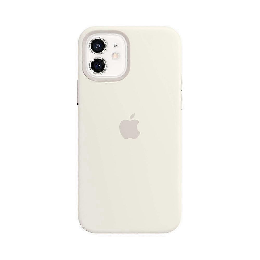 iPhone 12, 12 Pro APPLE Silicone White Protective Case