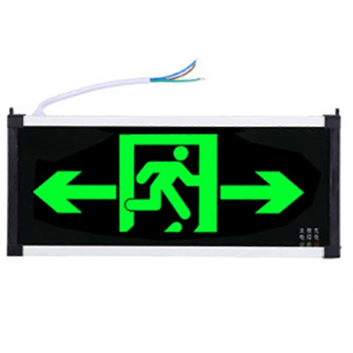 Safety Sign Public Fire Exit Indicator Lights