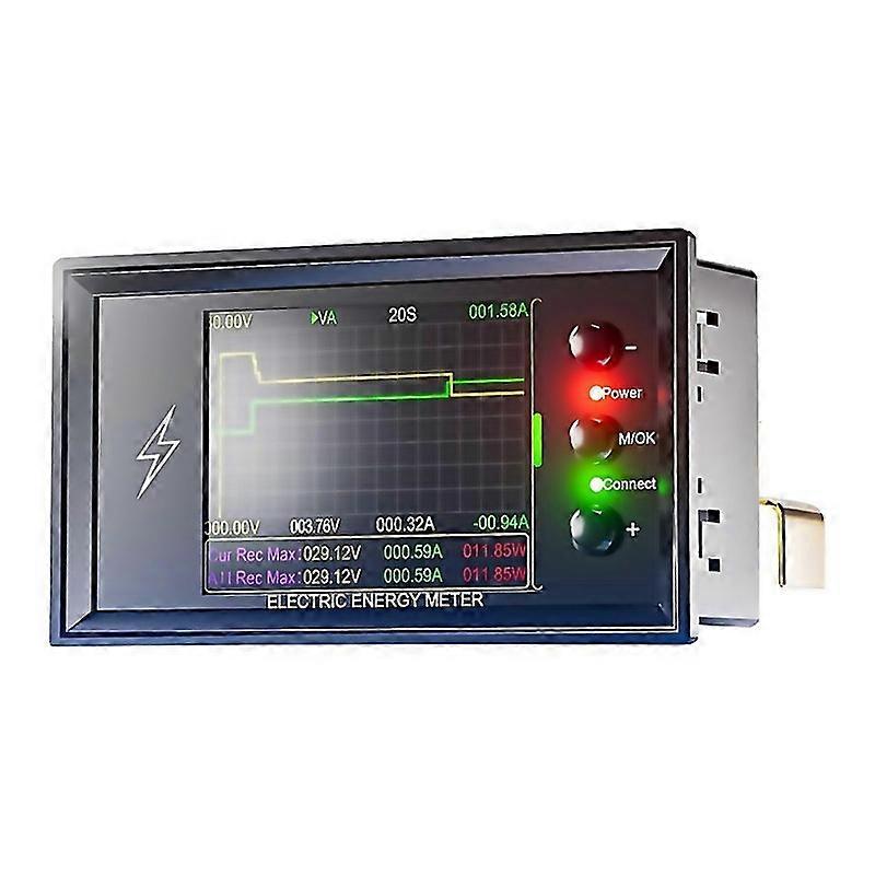 For Dc 0420v 300a Wifi Electric Energy Meter Battery Capacity Tester Dc Digital Display Current Volt