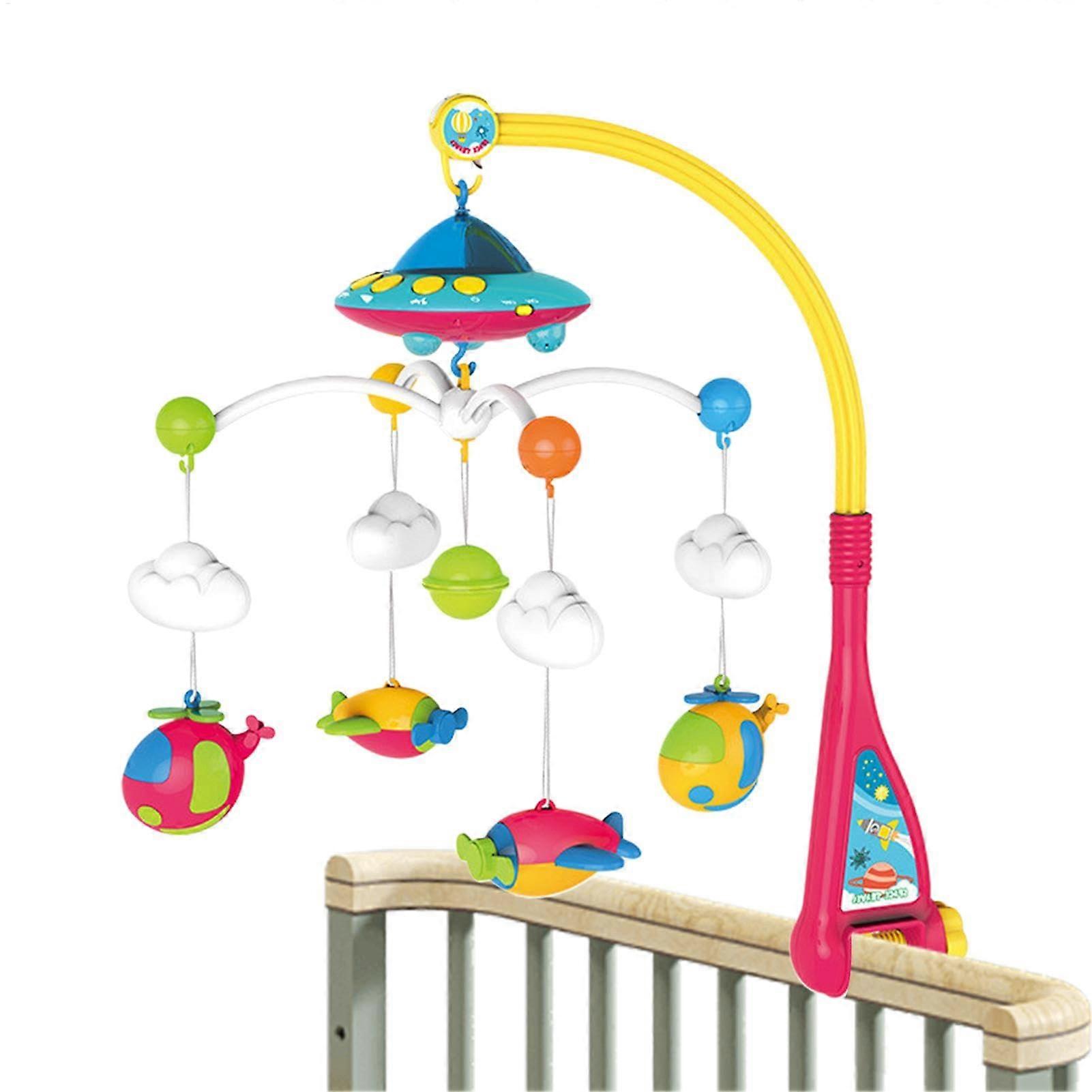 Crib Soother and Projector Remote Control Night Light, Timer Settings, Fits Most Cribs, Nature Sounds and Lullabies
