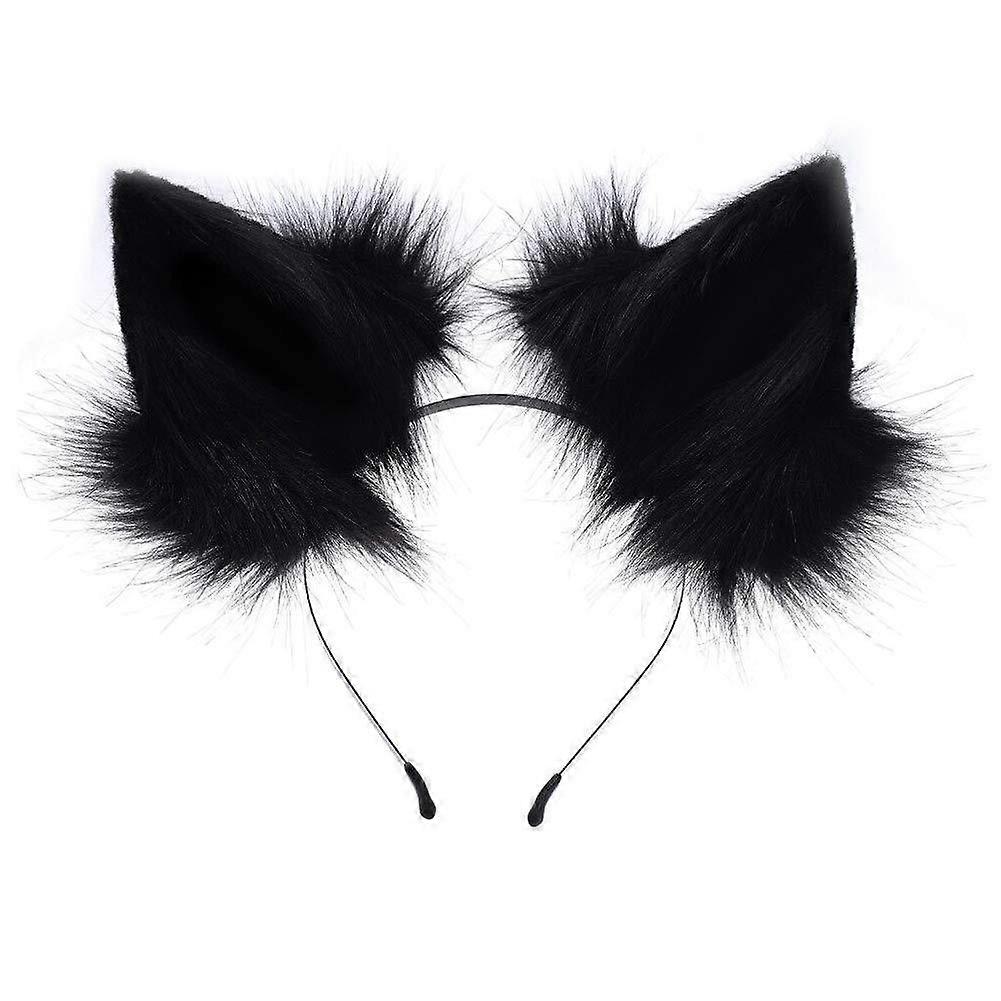 Plush Simulation Animal Ear Hair Accessories, Hair Decoration Kit, Suitable for All Kinds of Parties