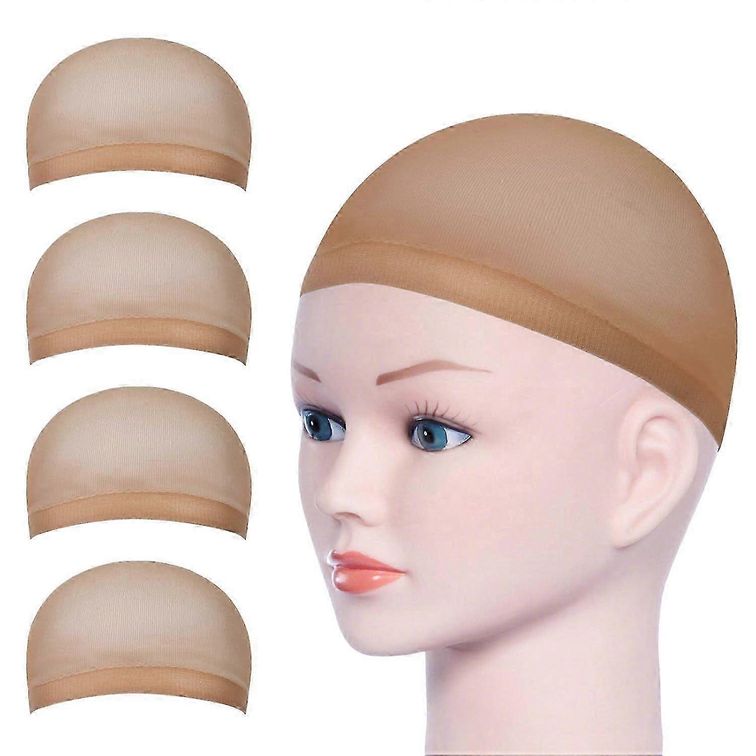 Wig Caps Nylon.4 pieces wig cap elastic hair net.Wig Caps